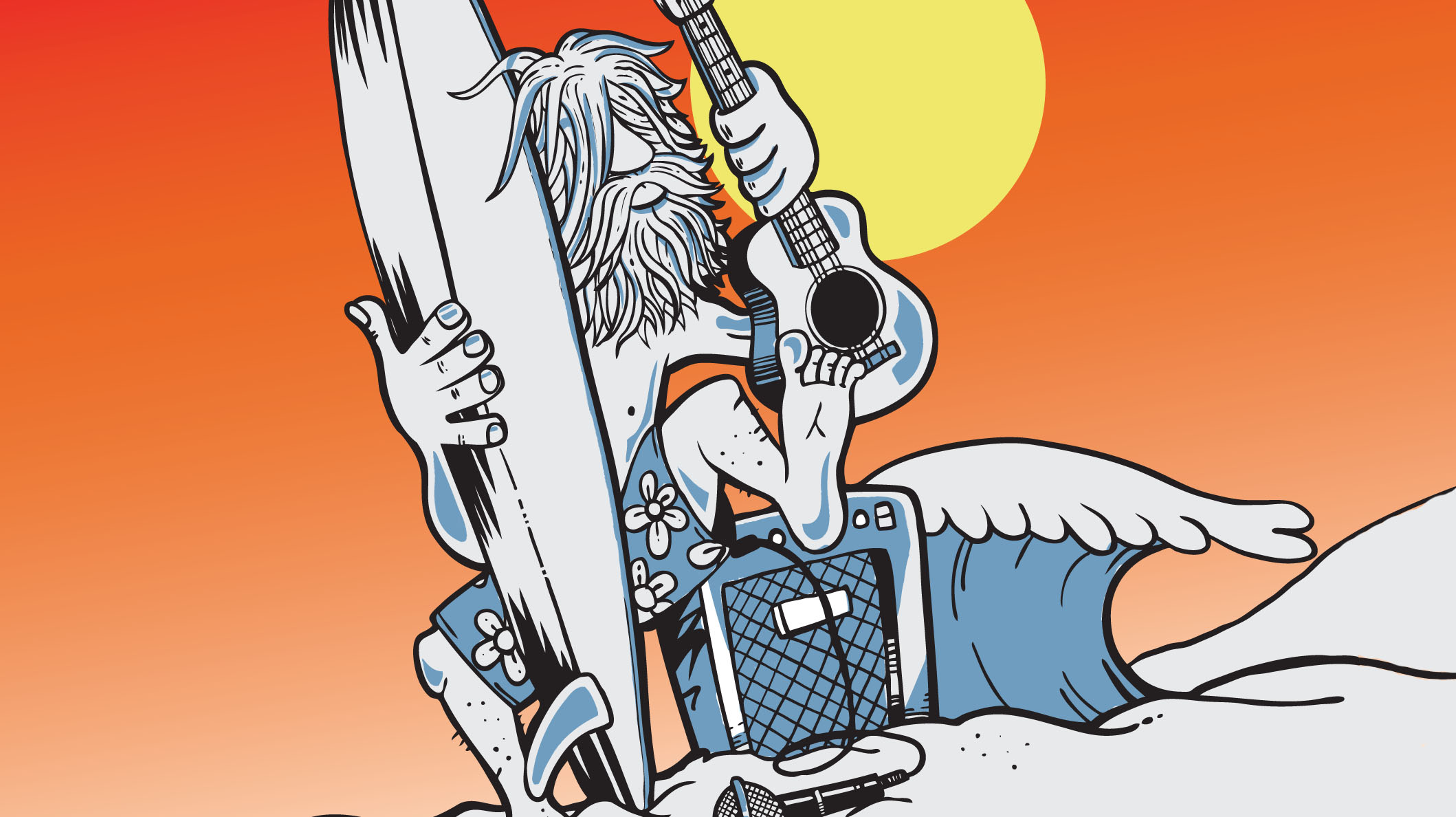 End of Summer Surf Dude