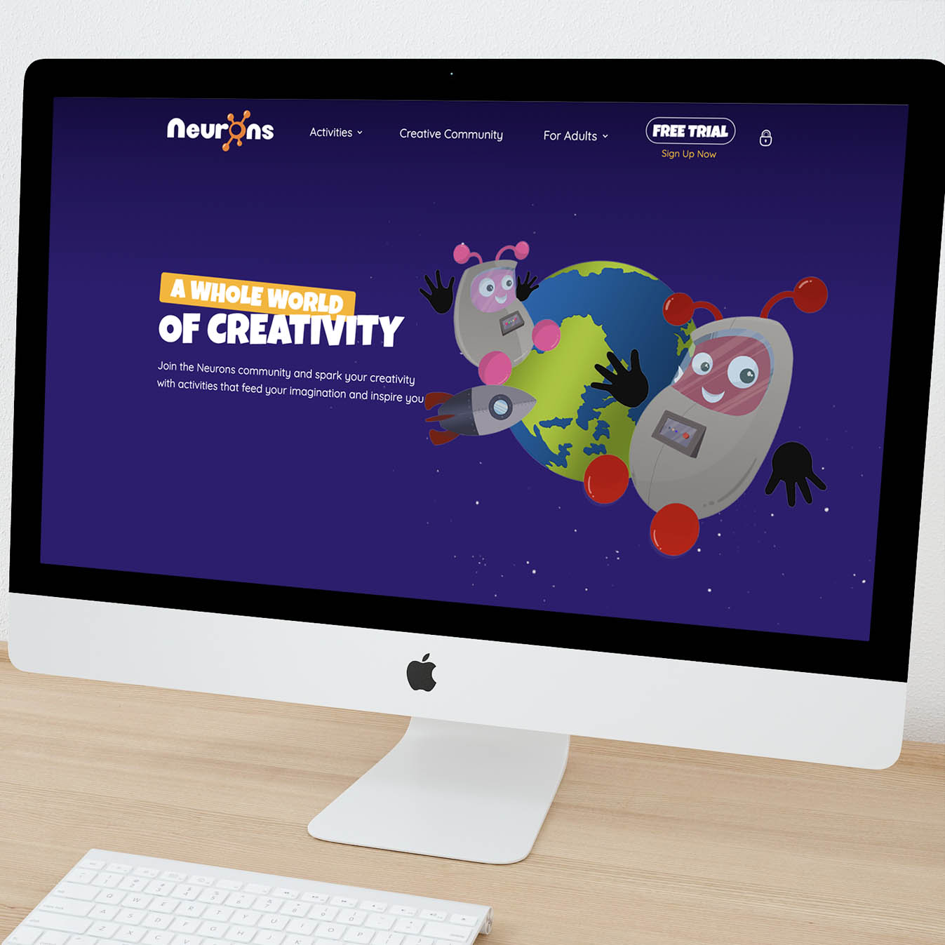 Neurons Website Design
