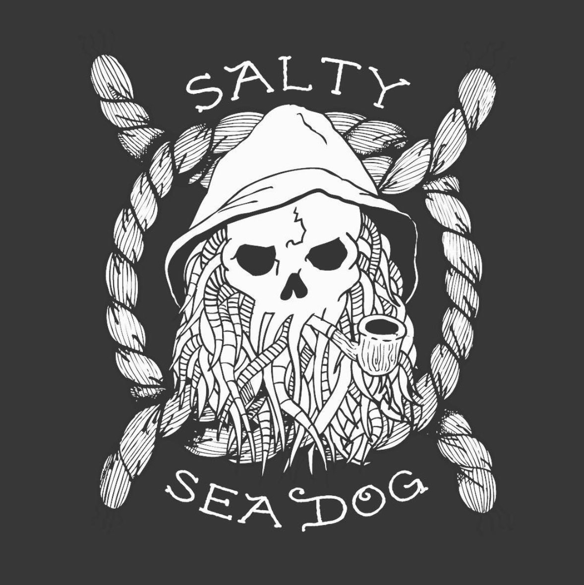 Salty Seadog T-Shirt Design
