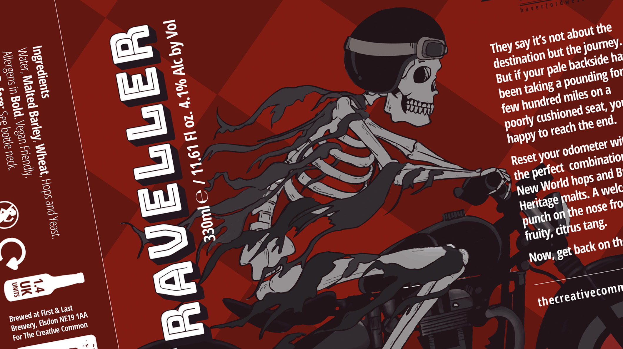 Beer label design